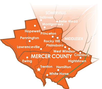 AAA Taxi Coverage areas. Mercery County, Princeton, Trenton, Somerville, Middlesex.